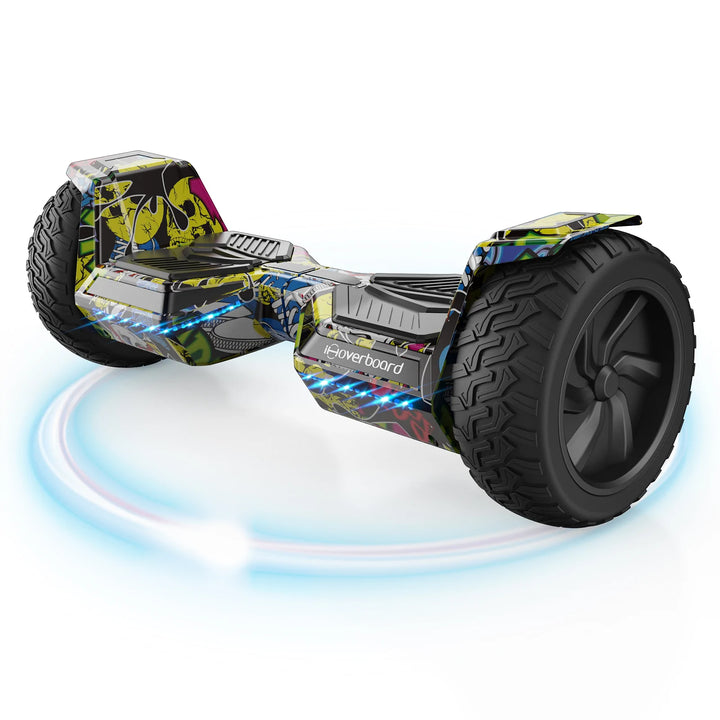 8.5″ Off Road Yellow Graffiti Styled Hummer Hoverboard
