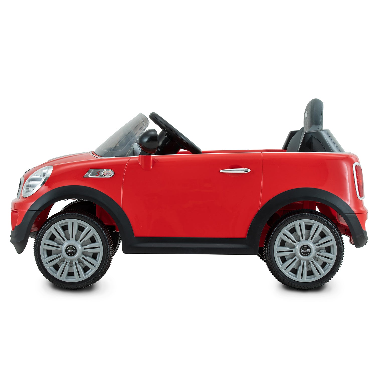 Mini Cooper S Roadster 6 Volt Car with Remote Control Red Wheelie World