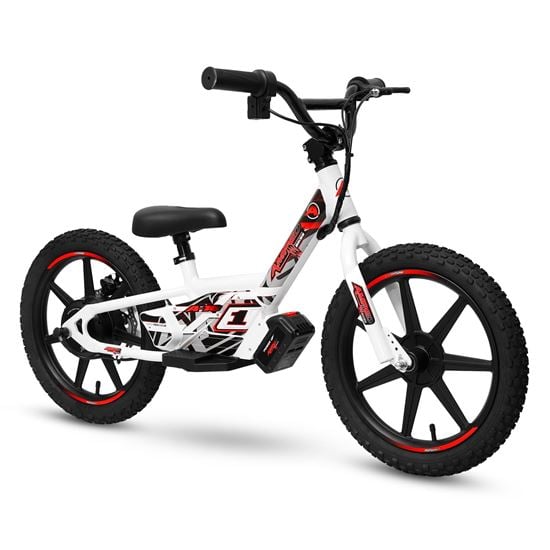 Amped A16 180W Electric Kids Balance Bike – White