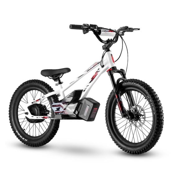 Amped A20 Pro 800W Electric Balance Bike – White