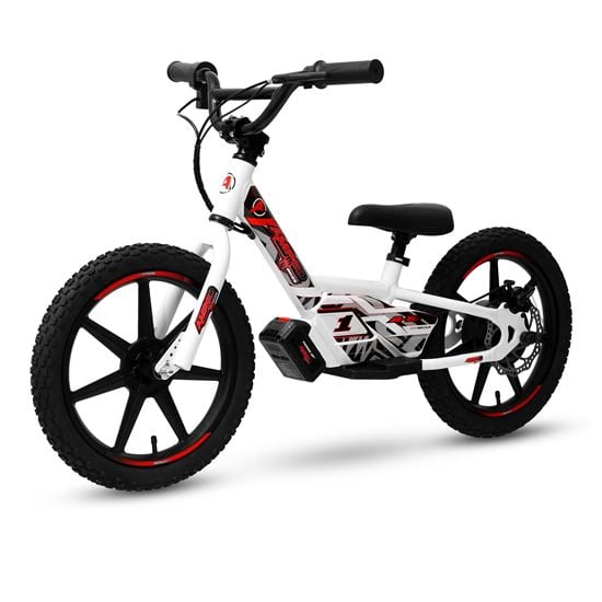 Amped A16 180W Electric Kids Balance Bike – White