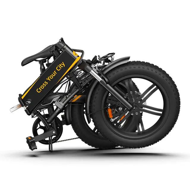 ADO A20F XE Fat Tyre Folding Electric Bike – Black