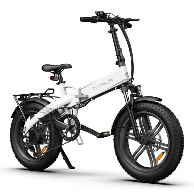 ADO A20F XE Fat Tyre Folding Electric Bike – White