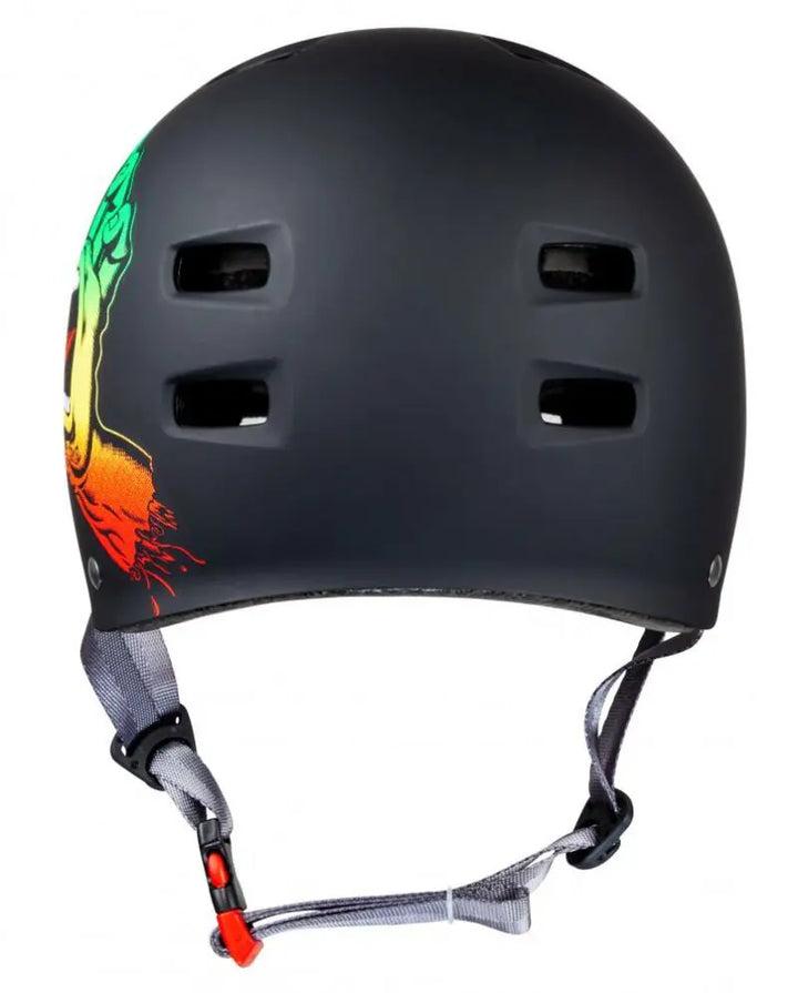 Bullet x Santa Cruz Helmet Featuring the Iconic Screaming Hand Logo by Skate Art Legend Jim Phillips