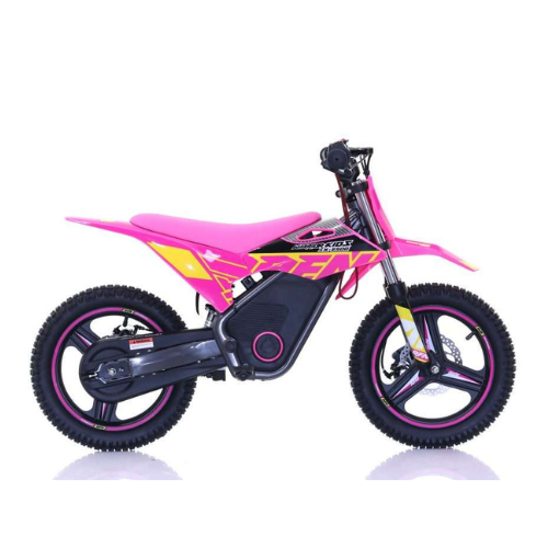 RFN Warrior SX-E500 Kids Dirt Bike – Flamingo Pink