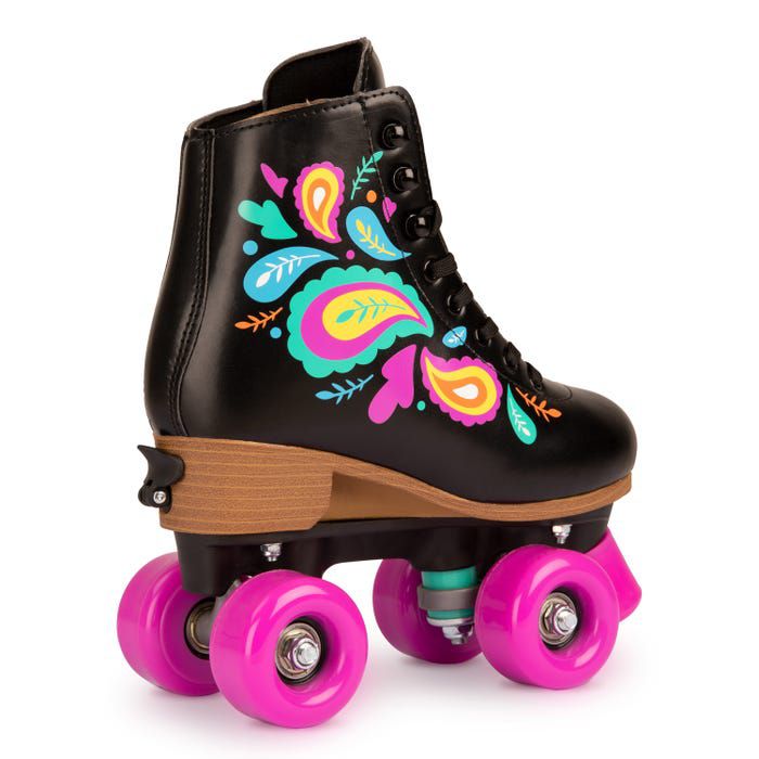 Black carnival adjustable Roller Skates