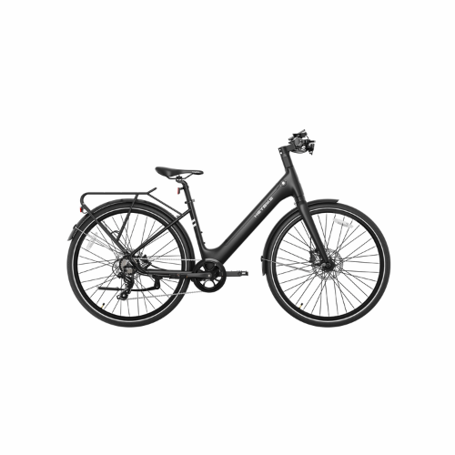 EC 1-ST Commuter  Step-Thru E-Bike - Black